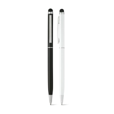 ZOE BK. Stylo à bille en aluminium avec pointe tactile