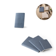 COFFEEPAD SOFT. Bloc-notes A6 avec couverture souple fabriquée à partir de déchets de coques de café (65%)