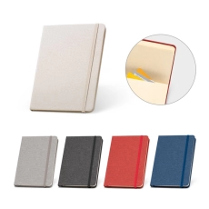 BOYD. Bloc-notes de notes A5 en 50% rPET avec pages lignées