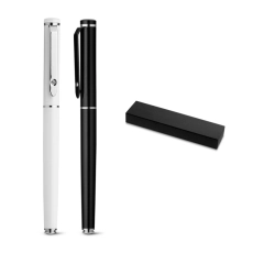 CALIOPE ROLLER. Roller en métal avec détail brillant sur la pointe