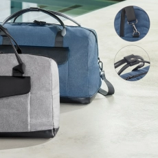 Motion Bag. sac de voyage en polyester cationique 600D et en simili cuir