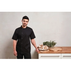 Veste chef cuisinier manches courtes 