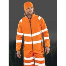 Veste softshell de sécurité recyclée