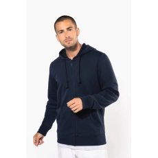 Sweat-shirt zippé capuche homme