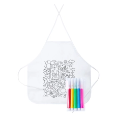 tablier à colorier