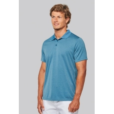 Polo chiné manches courtes