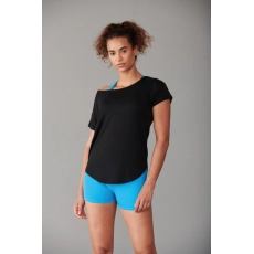 T-shirt scoop neck femme
