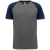 Grey Heather / Sporty Navy Heather