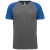 Grey Heather / Sporty Royal Blue Heather