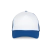 White / Royal Blue