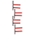 BLACK / RED