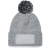 HEATHER GREY / BLACK