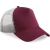 Burgundy / Light Grey
