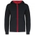 BLACK / RED