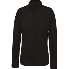 Chemise popeline manches longues femme