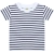 White / Oxford Navy