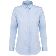 Chemise twill manches longues femme