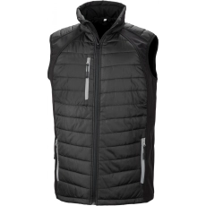 Gilet softshell rembourré black compass recyclé